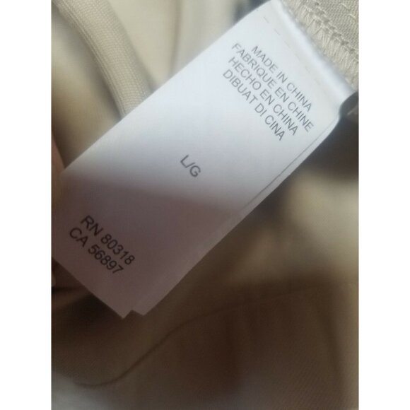 Lucky Brand Womens Open Front Blazer Draped Long Sleeve Jacket Medium White - Picture 4 of 9